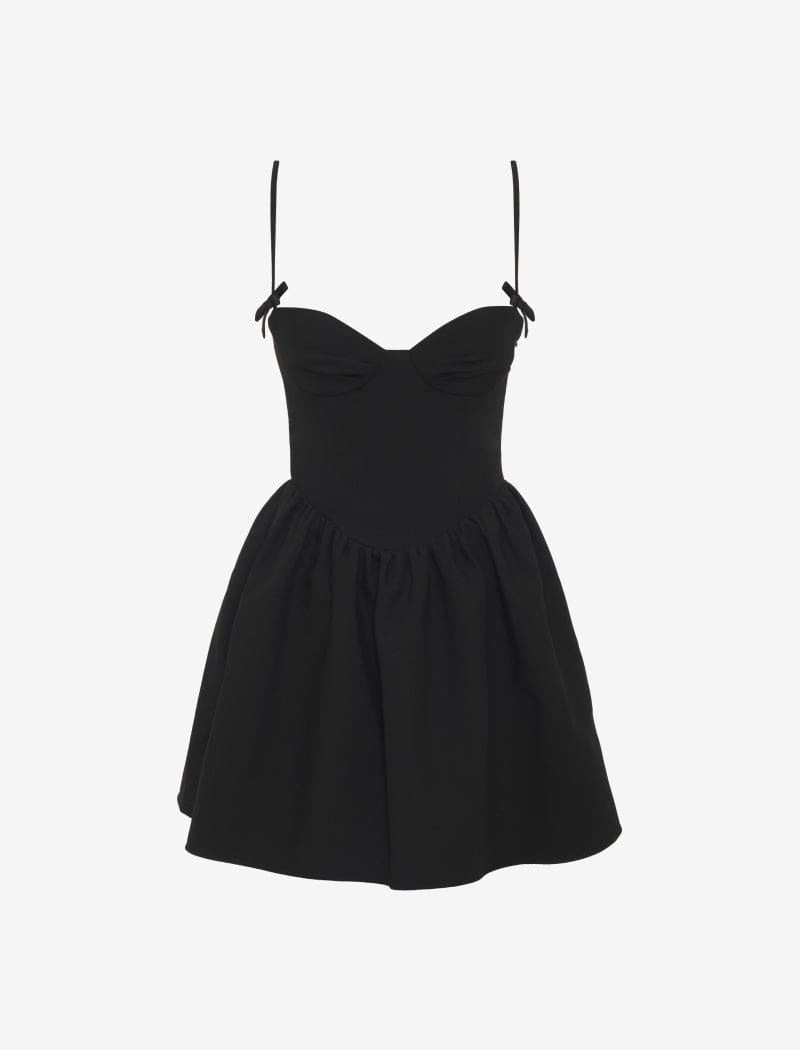 Black Mini Dream Dress for Evening Wear