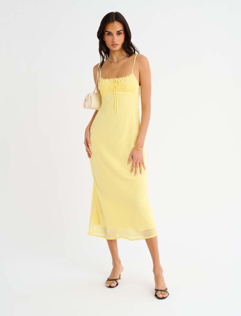 Banana Midsummer Midi Dress for Women