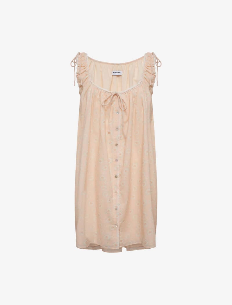 Sugar Shack Mini Dress in Rosemary Green