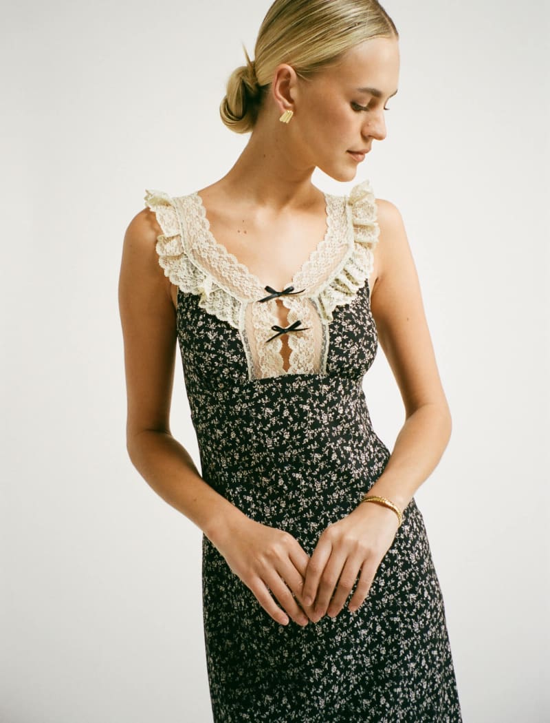 Midnight Vine Maxi Dress by Windsor