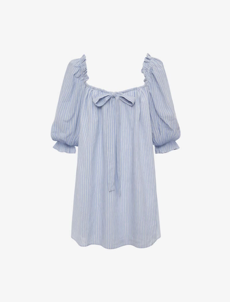 Laguna Stripe Mini Dress by Darling
