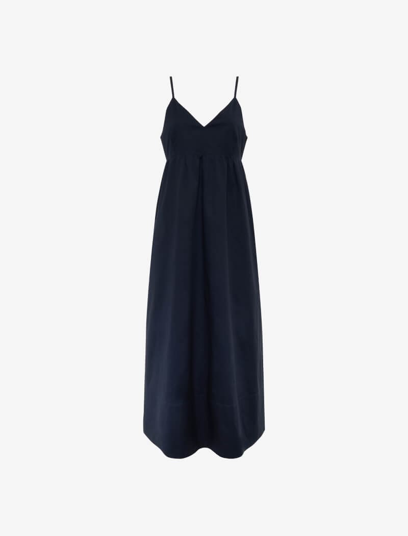 Navy Midi Dress for Everyday Wear