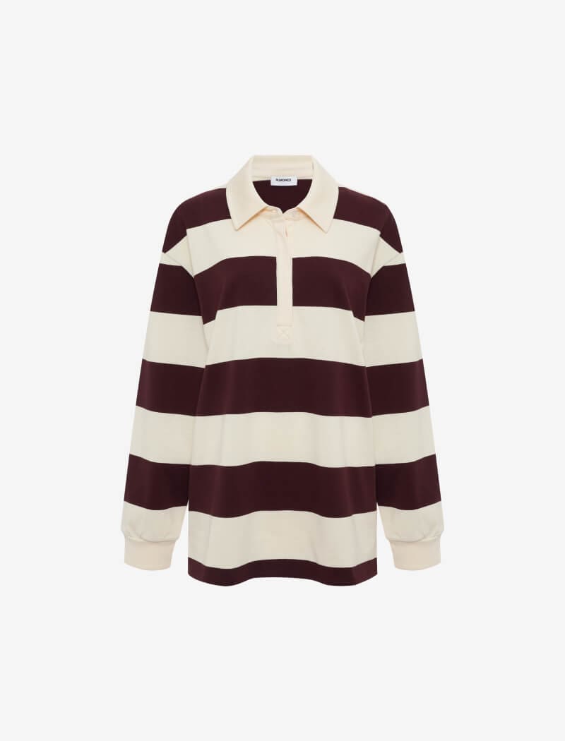 Harvard Stripe Ivy League Sweater