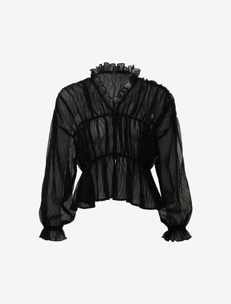 Black Cambridge Top for Women
