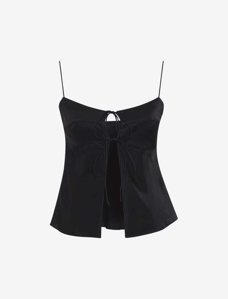 Black Edelweiss Cami Top for Women