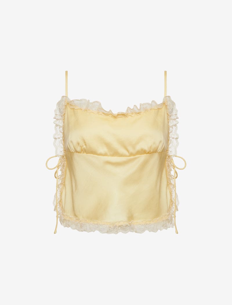 Buttercream Meadow Top for Casual Wear