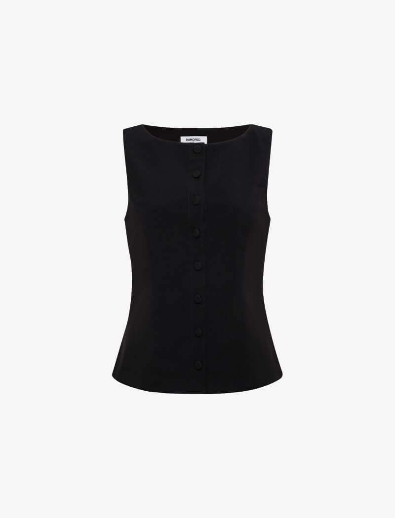 Black Everly Top - Women's Casual Tee