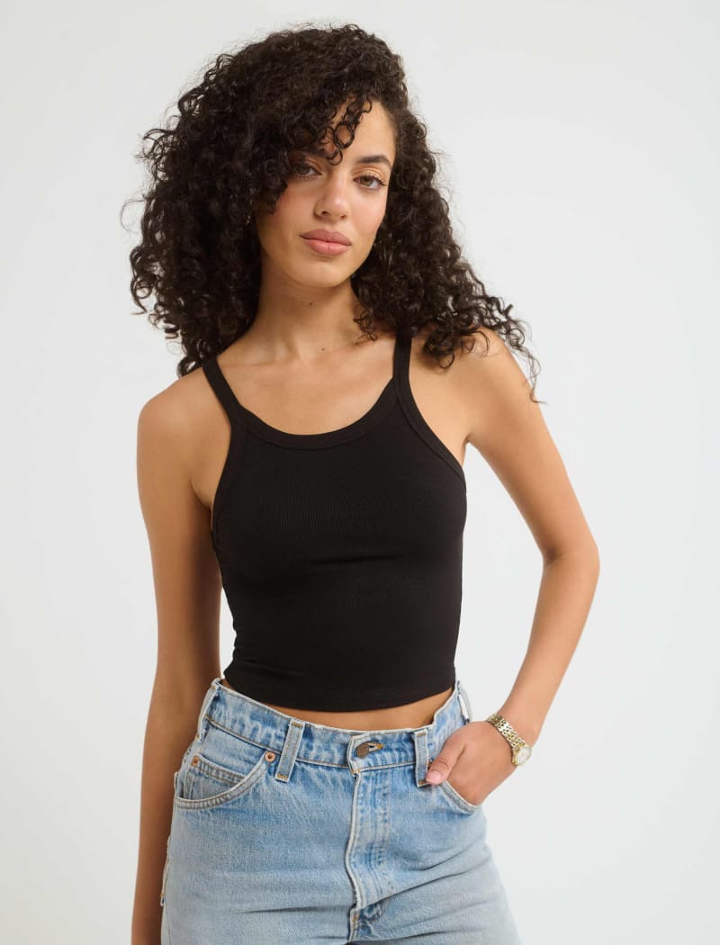 Black Honey Tank Top for Everyday Wear