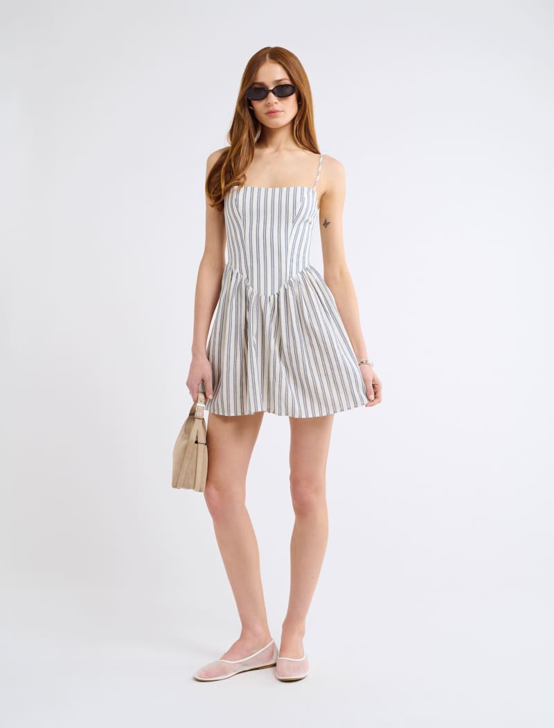 Seashore Stripe Nantucket Mini Dress