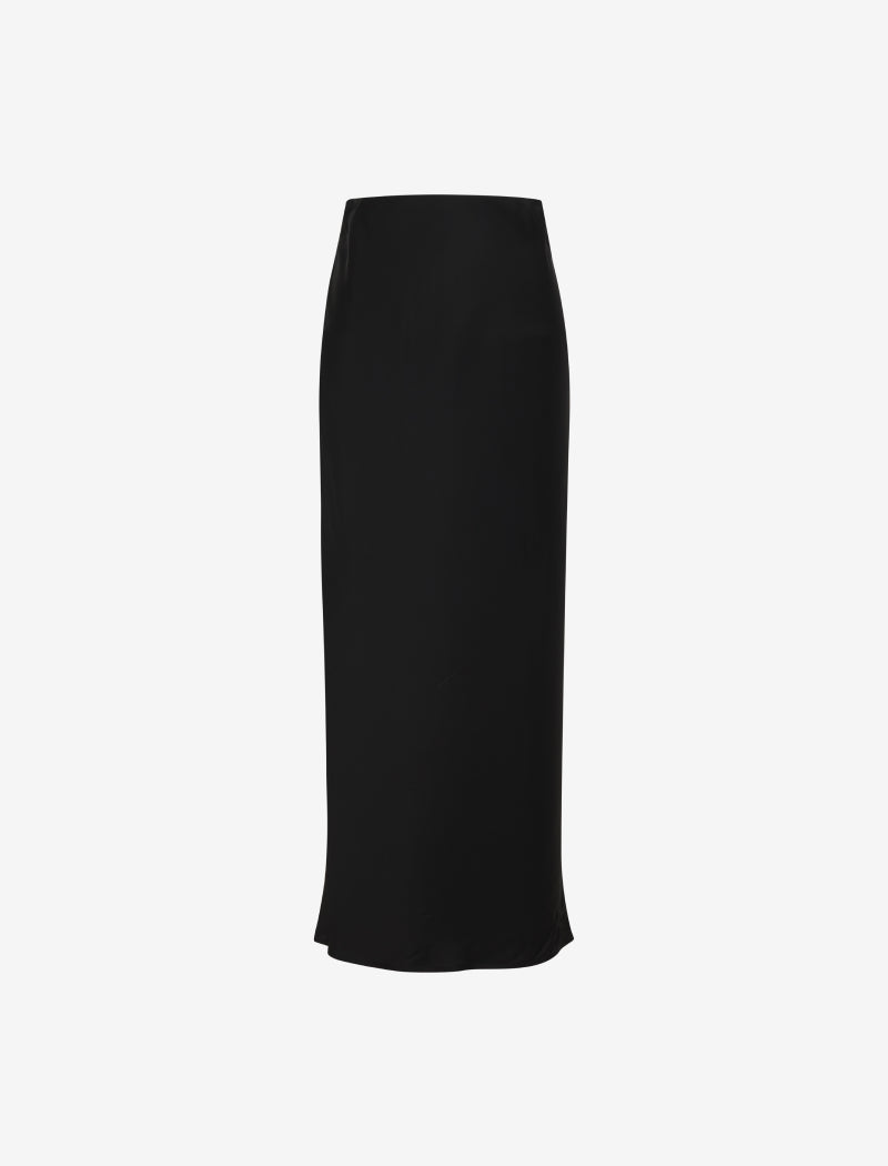 Black Maxi Skirt by Archive Bias