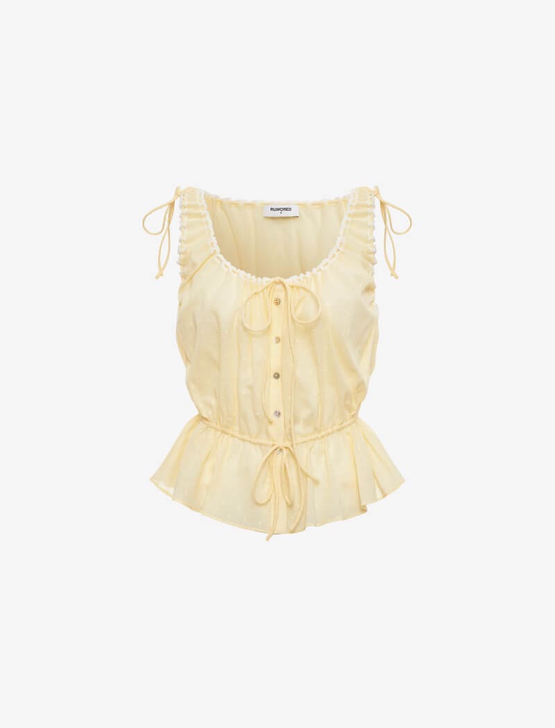 Buttercream Rosemary Top for Women