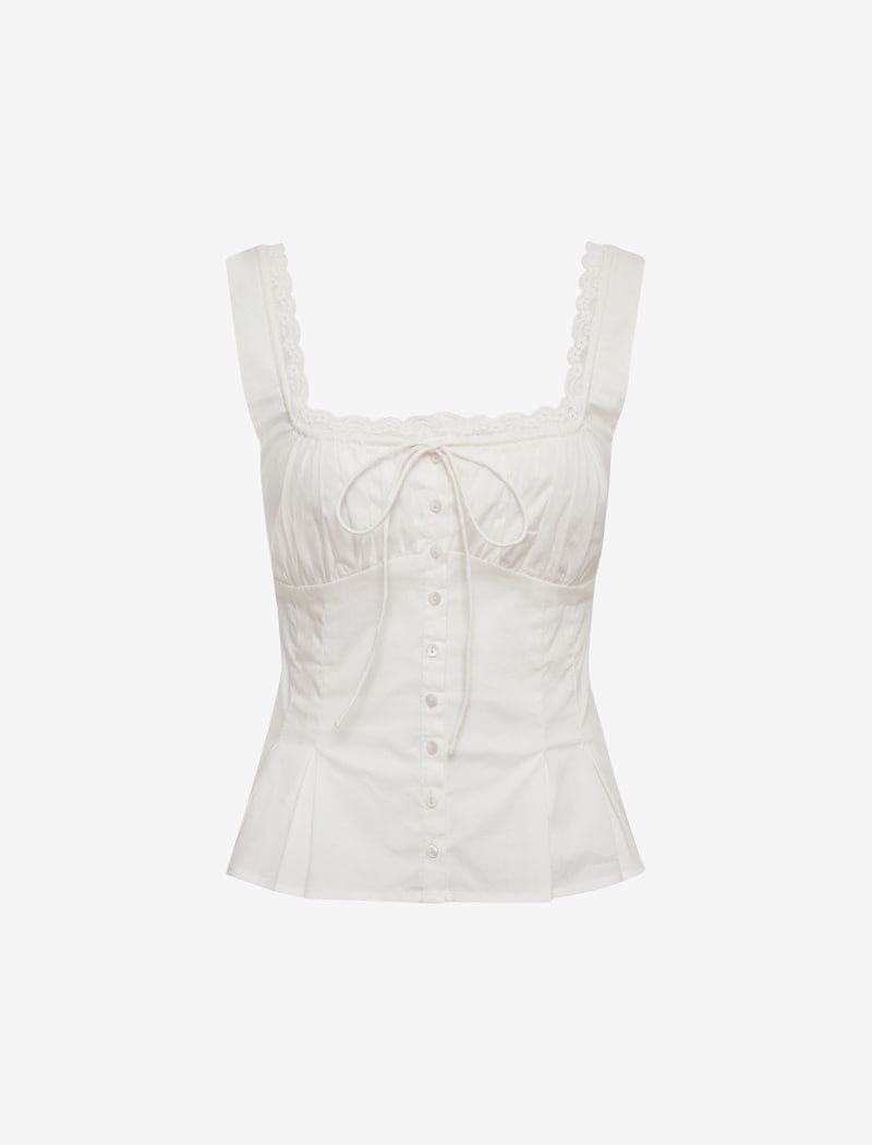 White Rosemilk Top – Soft & Stylish