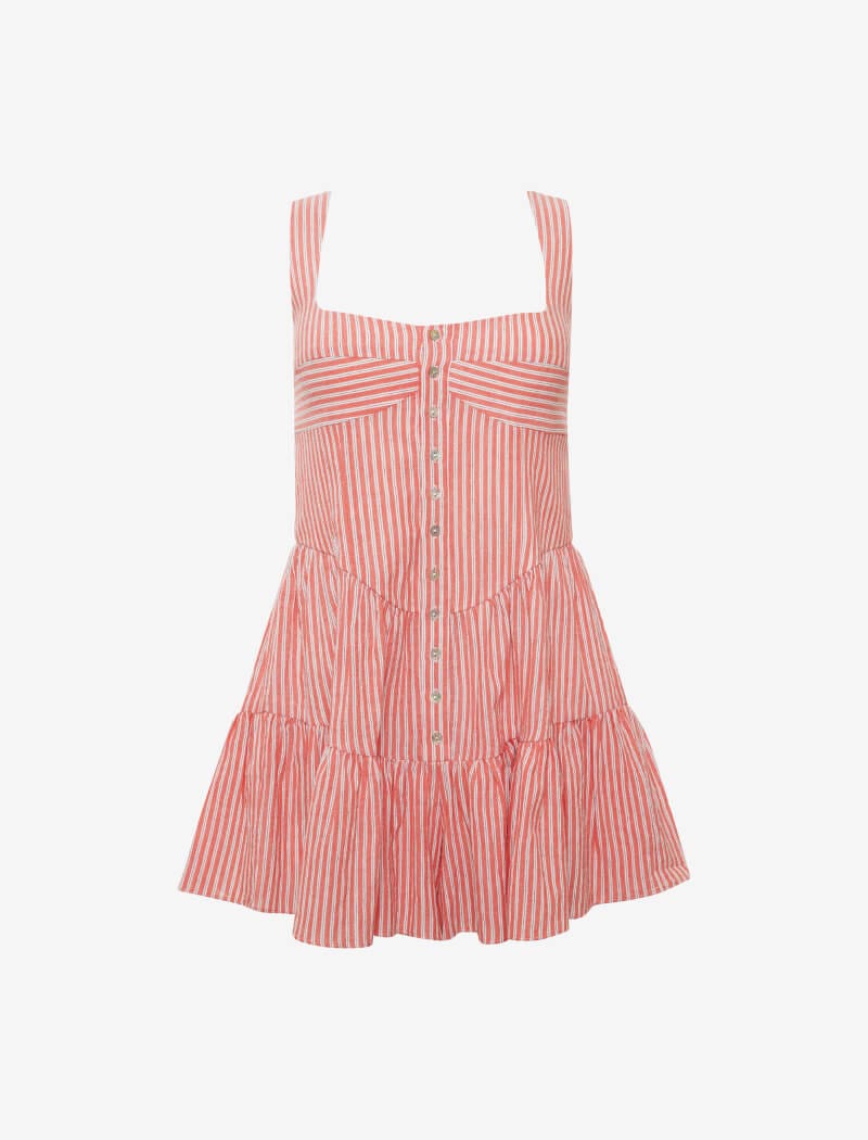 Striped Sundown Romper for Summer