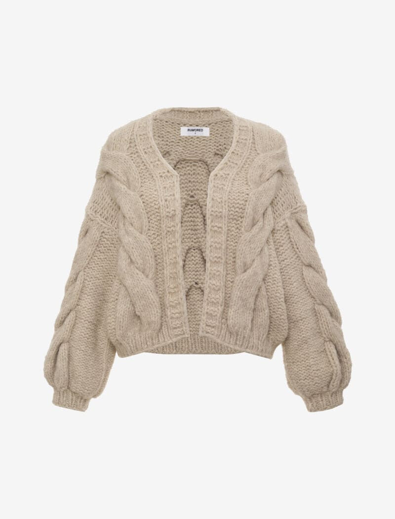 Oat Mimi Cardigan – Soft & Stylish Knitwear