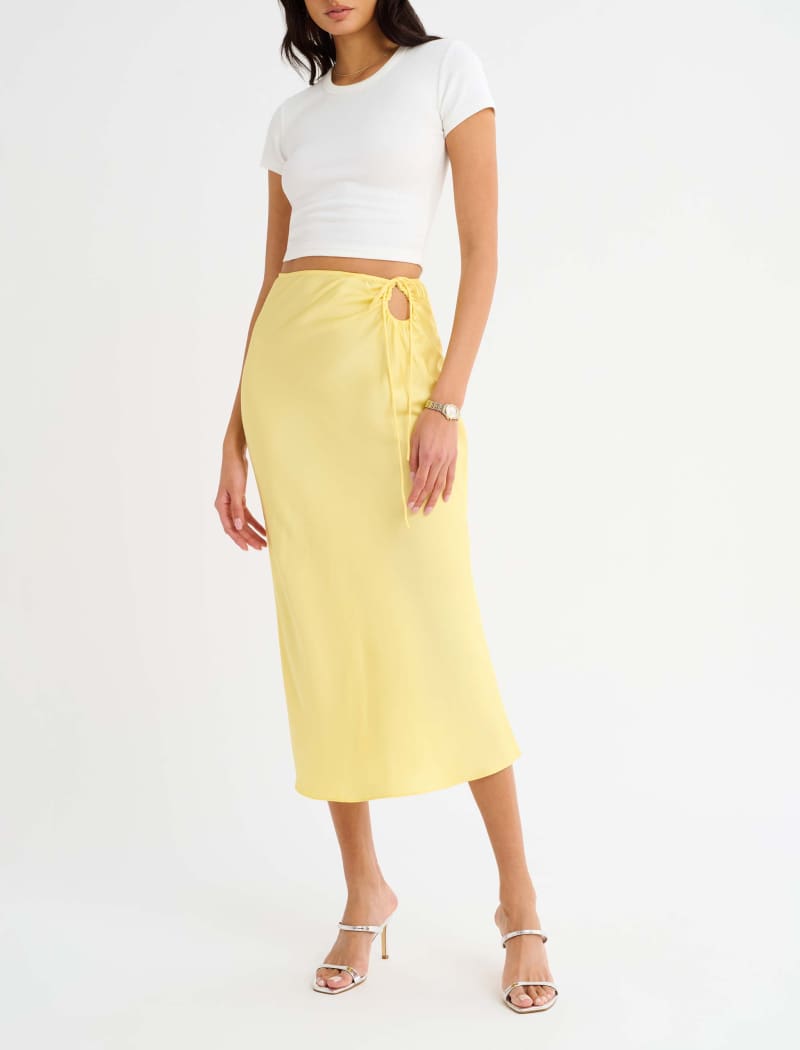 Banana Kauai Keyhole Midi Skirt for Women