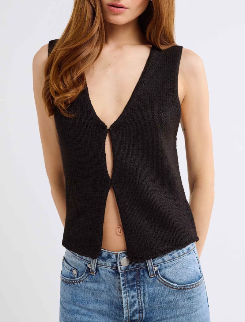 Black Prince Street Top | Stylish Casual Wear