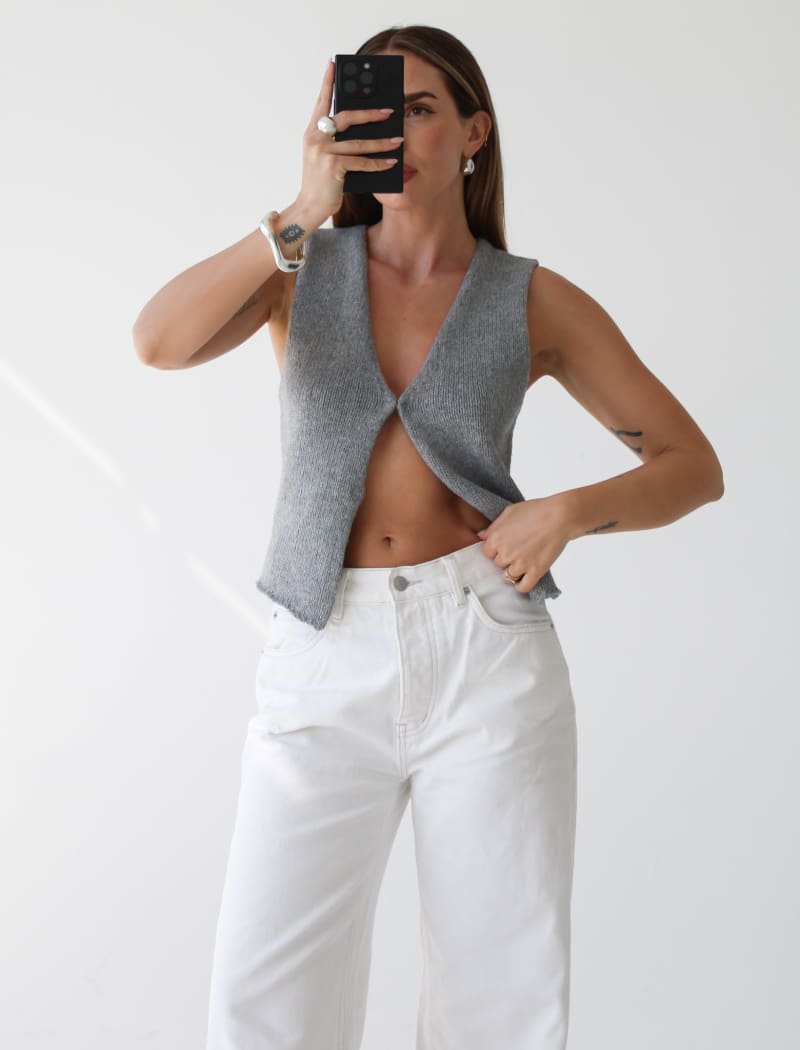 Heather Gray Prince Street Top